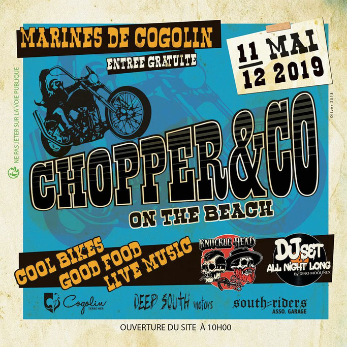 Chopper & Co  ON THE BEACH - 11 & 12 Mai 2019 - Marines De Cogolin  Image116
