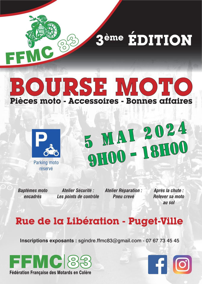 MANIFESTATION - Bourse Moto - 5 Mai 2024 - Puget - Ville  - 83 - Image201