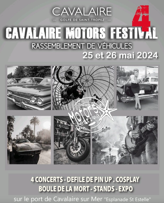 MANIFESTATION - Cavalaire Motors Festival - 25 & 26 Mai 2024 - CAVALAIRE  Golfe de Saint -Tropez -  Image29