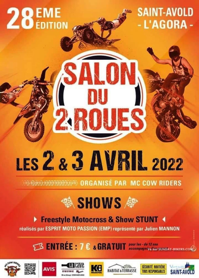 MANIFESTATION - Salon du 2 Roues - 2 & 3 Avril 2022 - Saint - Alvold - L'Agora -  Image484