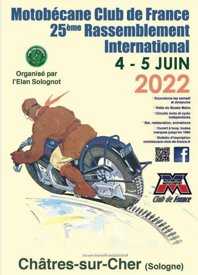 MANIFESTATION - 25ème Rassemblement International - 4 & 5 Juin 2022 - Châtres-sur-Cher  Image651