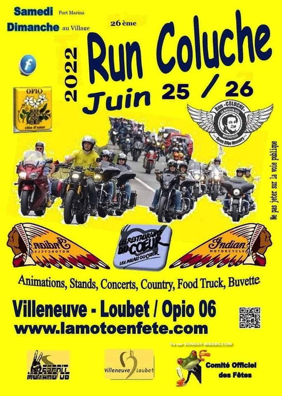 MANIFESTATION - Run Coluche - 25 é 26 Juin 2022 - Villeneuve -Loubet / Opio 06 Image680