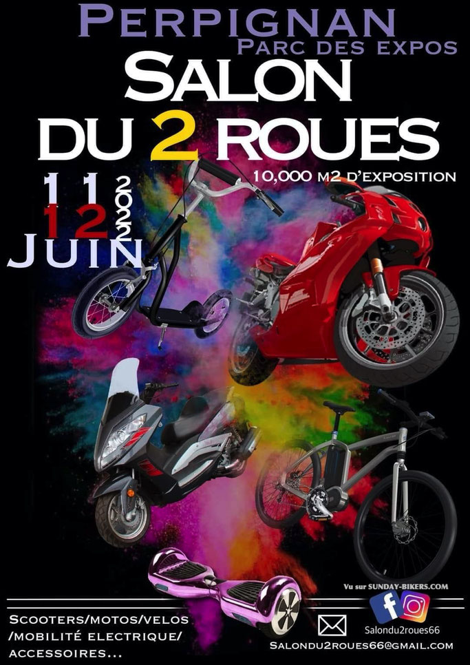 MANIFESTATION - Salon du 2 Roues  - 11 & 12 Juin 2022 - Perpignan (Parc des Expos) Image730