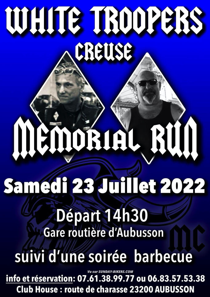 MANIFESTATION - Memorial Run - 23 Juillet 2022 - Gare Routière d'Aubusson (23200) Image803