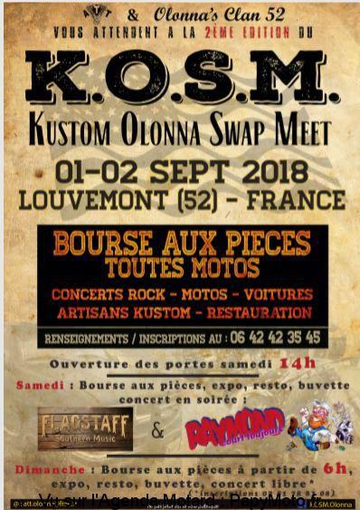 Kustom Olonna Swap Meet - 1er & 2 septembre 2018 - Louvemont (52 ) Kustom11