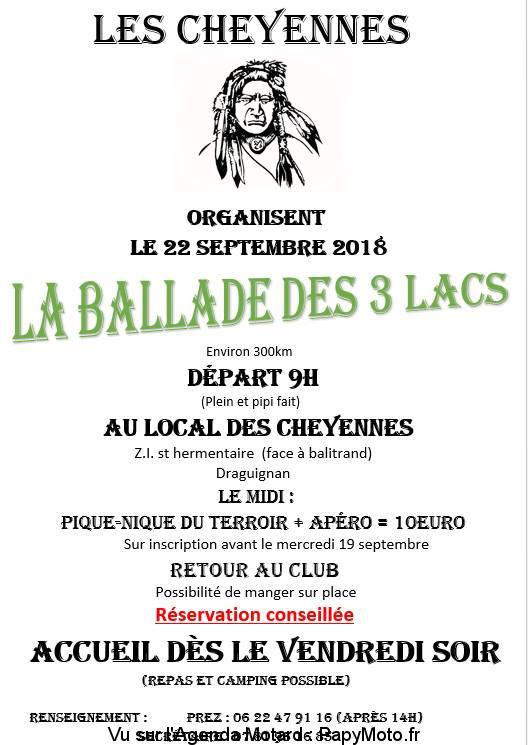 Ballade des 3 lacs - 22 septembre 2018 -Z.I.st hermentaire Draguignan   La-bal10