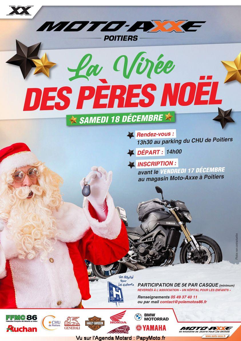 MANIFESTATION - La Virée des Pères Noel - 18 Décembre 2021 - Poitiers  La-vir12