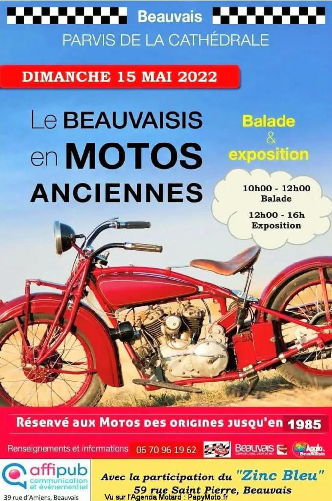 MANIFESTATION - Balade & Expo - Dimanche 15 Mai 2022 - Beauvais -  Le-bea12