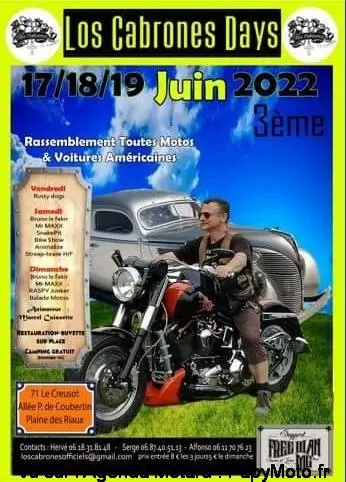 MANIFESTATION - Rassemblement - 17-18-19 Juin 2022 - Le Creusot (71)Plaine des Riaux   Los-ca10