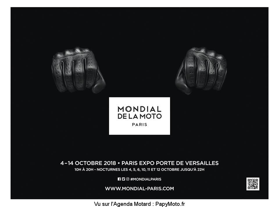 Mondial de la moto Paris - 4 - 14 octobre 2018 - Paris expo  Porte de Versailles  Mondia10