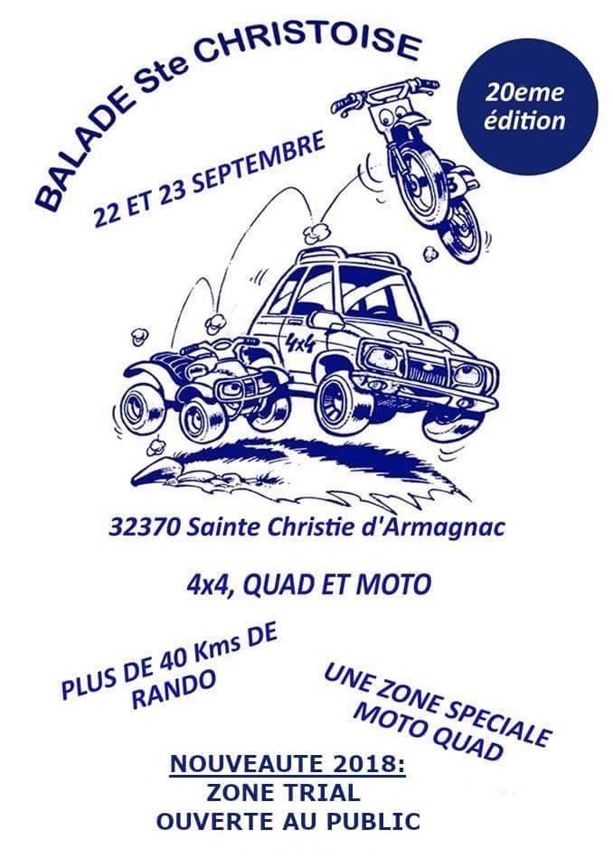 Balade - 22 & 23 septembre 2018 - Saint Christie d'Armagnac ( 32370 )  Ob_23410