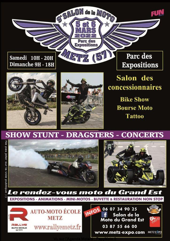 MANIFESTATION - 9ème Salon de la Moto - 5 & 6 Mars 2022 - Metz (57) Salon-31