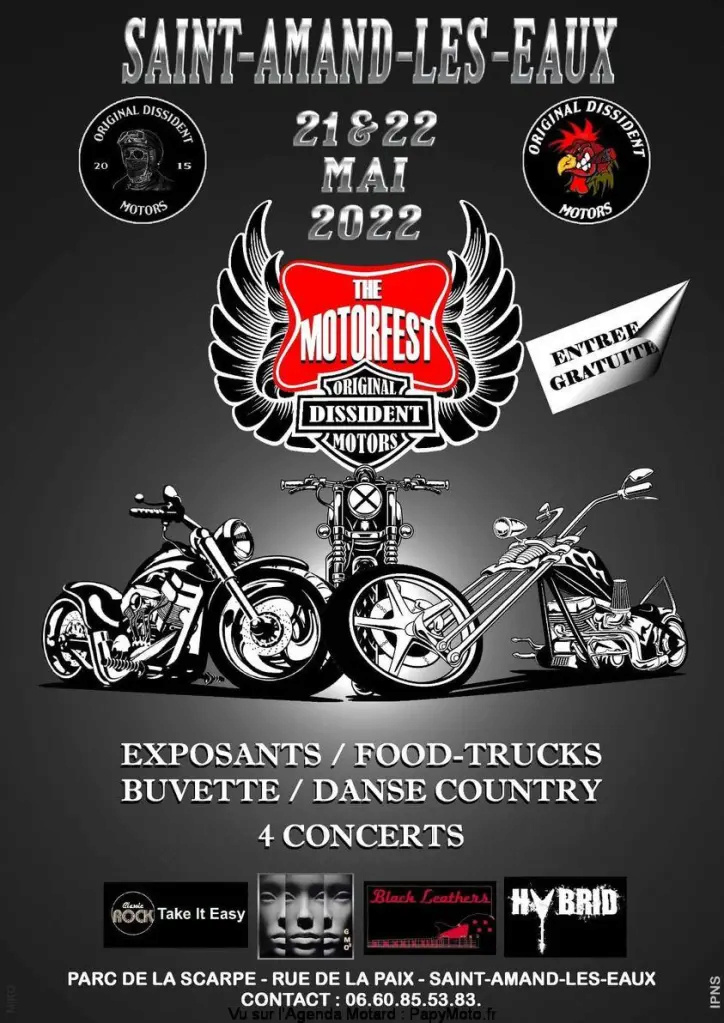 MANIFESTATION - The Motorfest - 21 & 22 Mai 2022 - Saint -Amand-Les -Eaux The-mo10