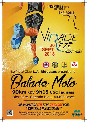 Balade Moto - 30 septembre 2018 - Resé (44400)