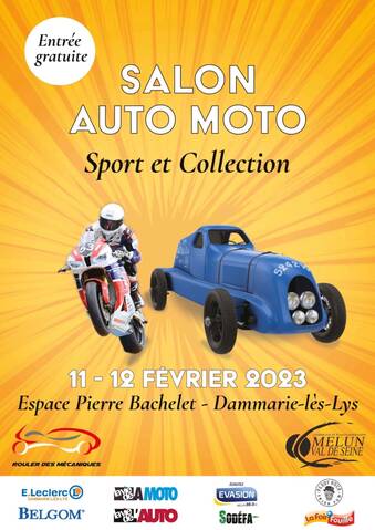 MANIFESTATION - Salon Auto & Moto - 11 & 12 Février 2023 Dammarie-Lès-Lys -