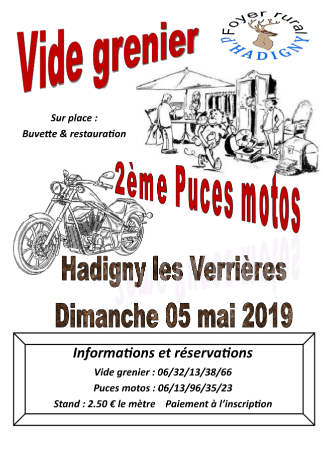 Vide Grenier - Dimanche 5 Mai 2019 - Hadigny les Verrières  Vide-g11