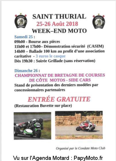 Week-End Moto - 25 & 26 aout 2018 -SAINT THURIAL  Week-e15