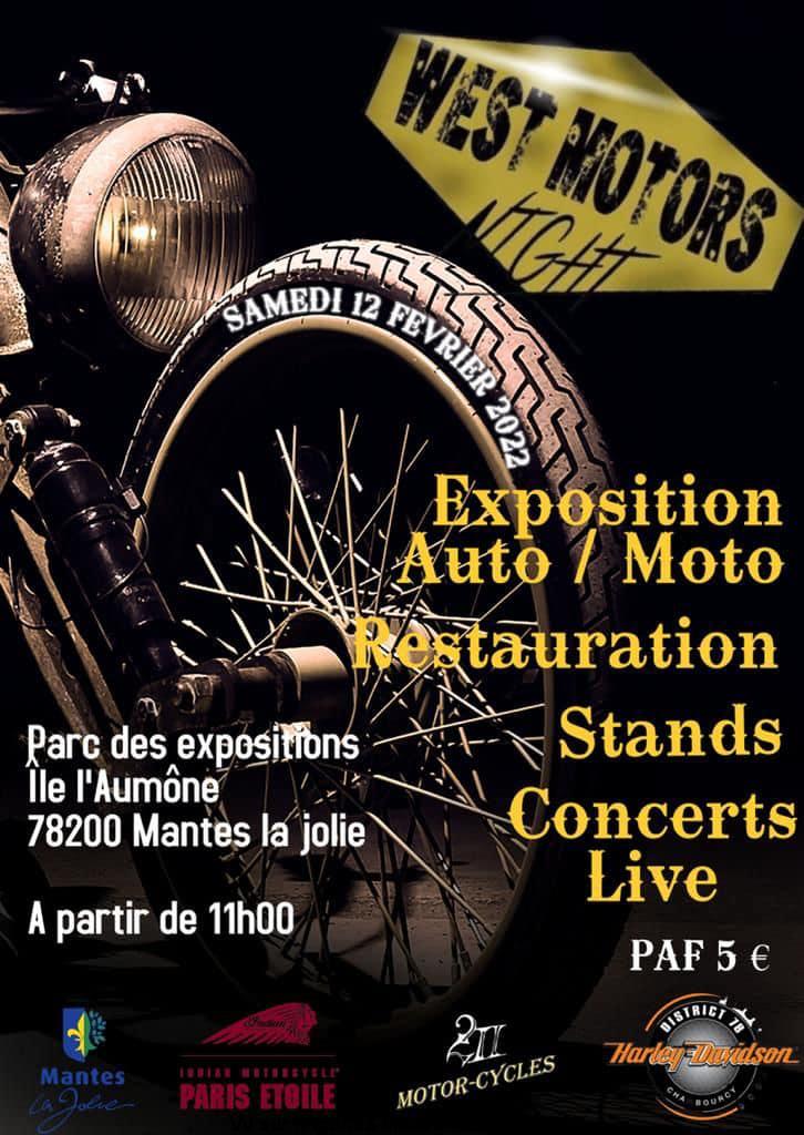 MANIFESTATION - West Motors - Samedi 12 Février 2022 - Mantes La Jolie - ( 78200) West-m12
