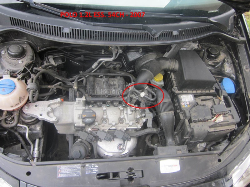 [ VW POLO 9N3 1.2 ess. an 2007 ] nettoyage papillon durite Polo1_10