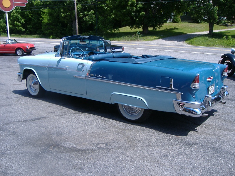 Chevy Bel Air convertible 55. 55_che10