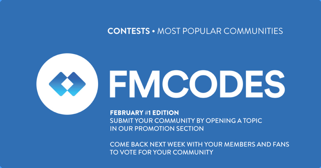 February #1 - Most popular communities Contes14