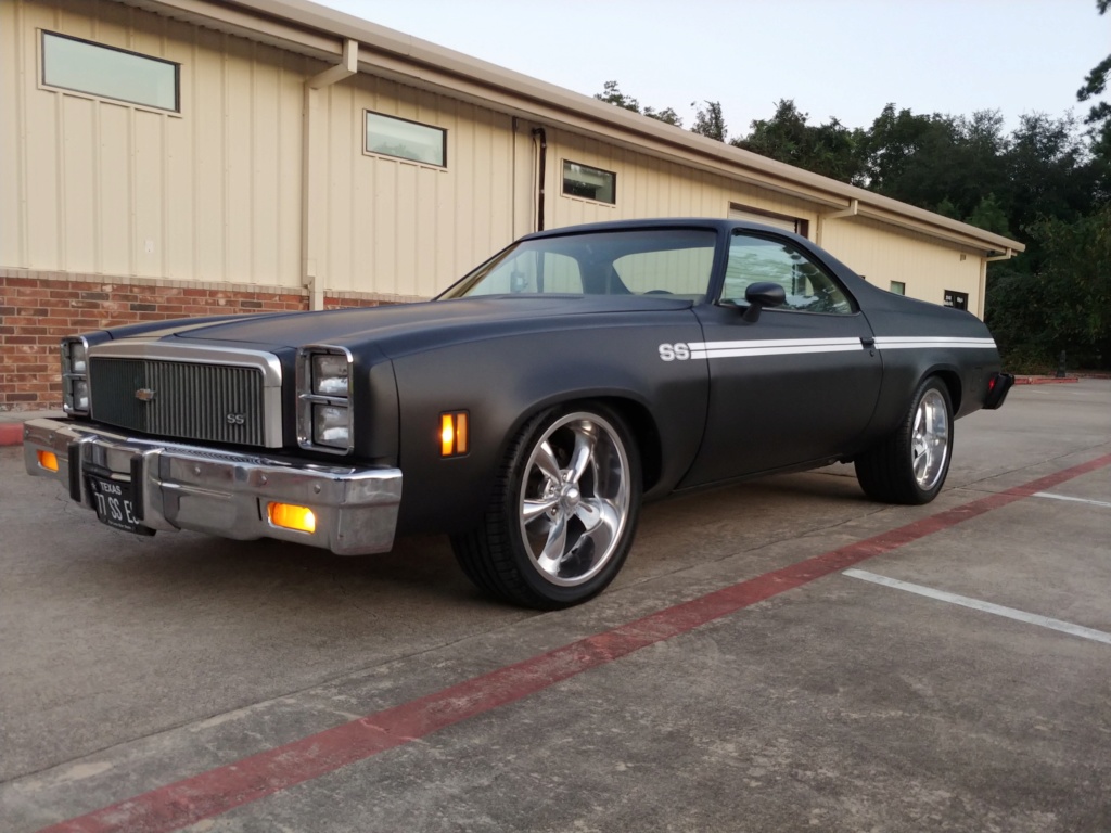 1977 El Camino SS Build Pics 20190925