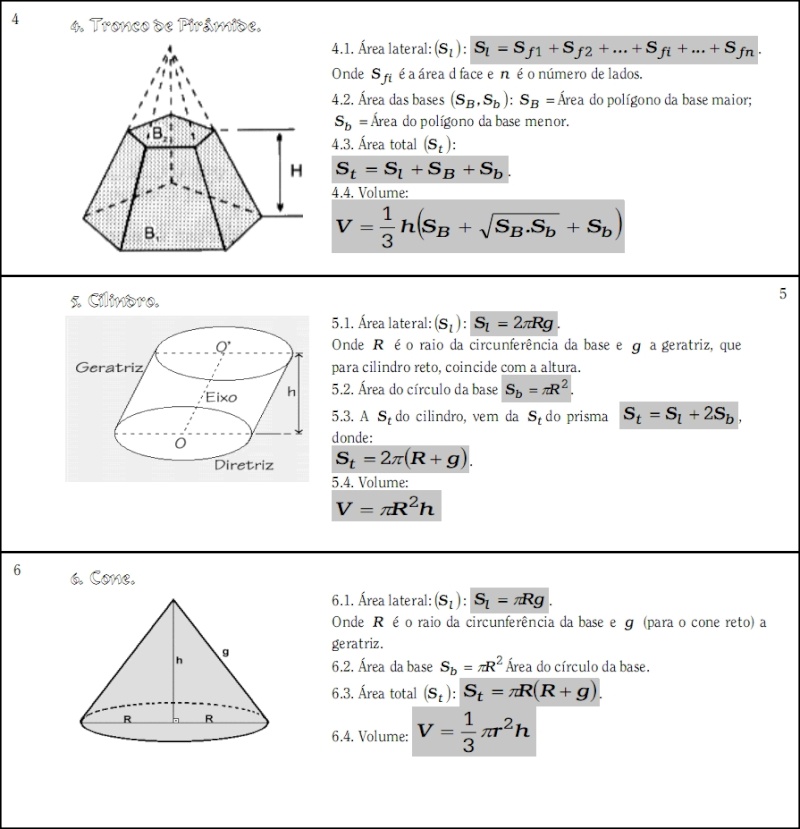 Resumo básico de poliedro. Polied11