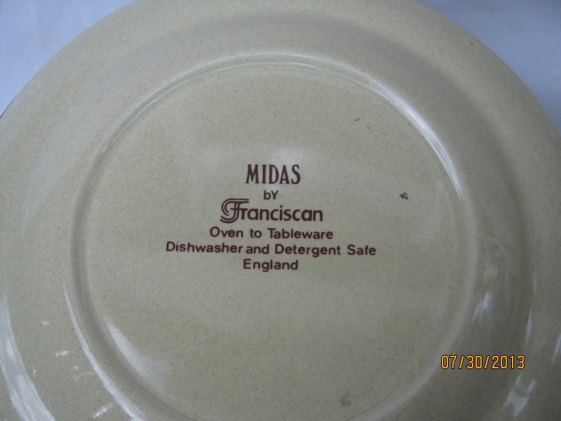 Franciscan Pottery Potter21