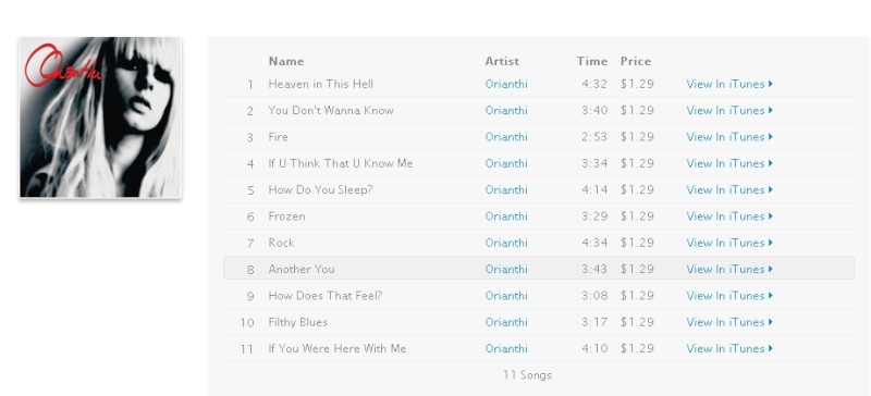 Orianthi - Heaven In This Hell [iTunes Plus AAC M4A] Cats14