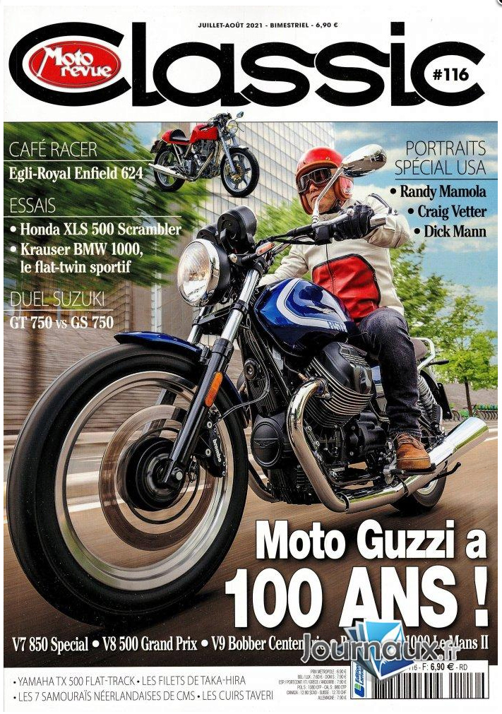 Moto Revue Classic #116 Juillet Aout de l'An Deux Covidien Captur38