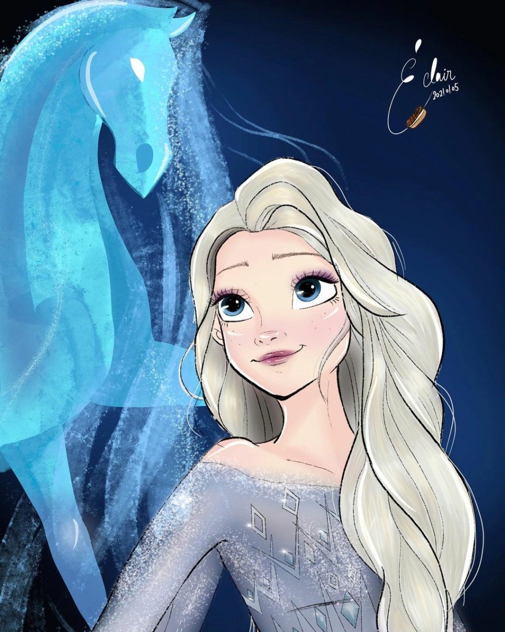 Elsa | Fan-arts, montages et autres images en tout genre - Page 16 13533410