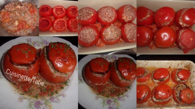  Tomates farcies au bœuf haché. 43996611