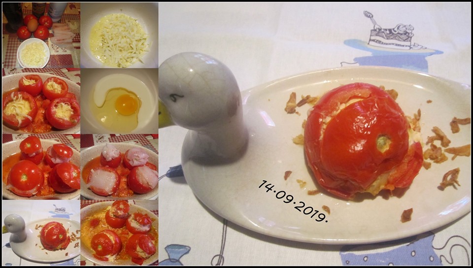  tomates farcies au tacaud au micro-ondes.. 70463510