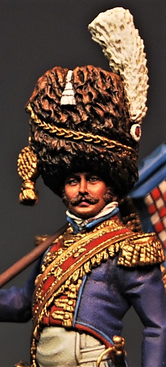Grenadier of the Royal Guard Standard Bearer Officer, Kingdom of Naples Dsc_0045