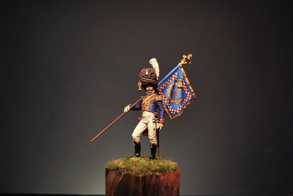 Grenadier of the Royal Guard Standard Bearer Officer, Kingdom of Naples Dsc_0046