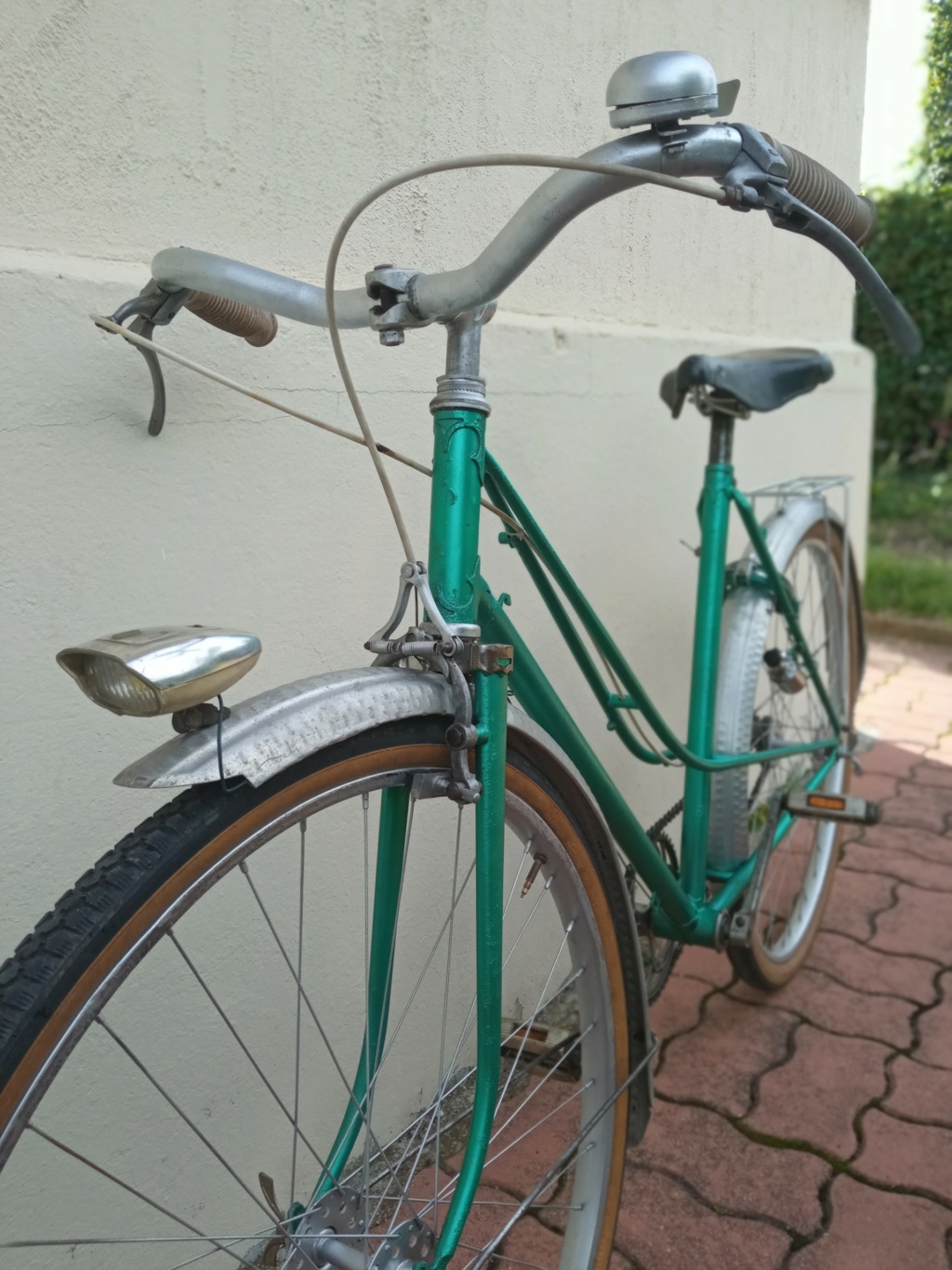 Vélo LAPERLE dame (origine 50/55 et modifié vers 1968) B810