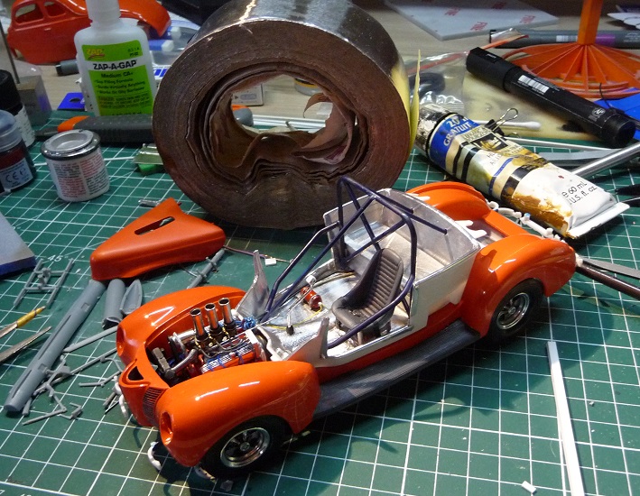 WIP '40'Ford coupe AMT 40311