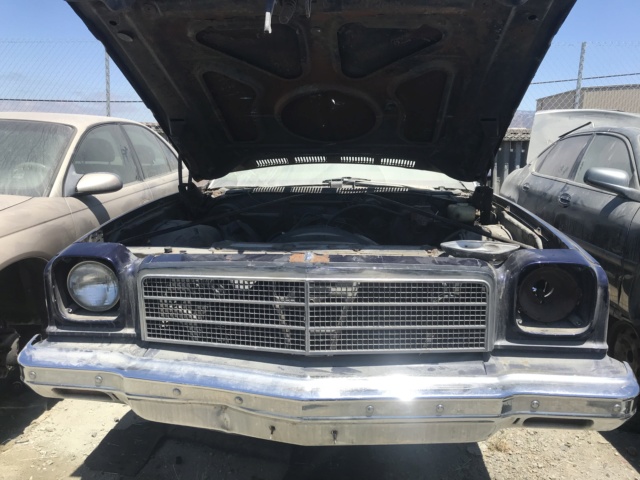 74 Elcamino- PICTURE from junkyard. LOT OF PARTS GOOD let me know what you want 1ccf8510