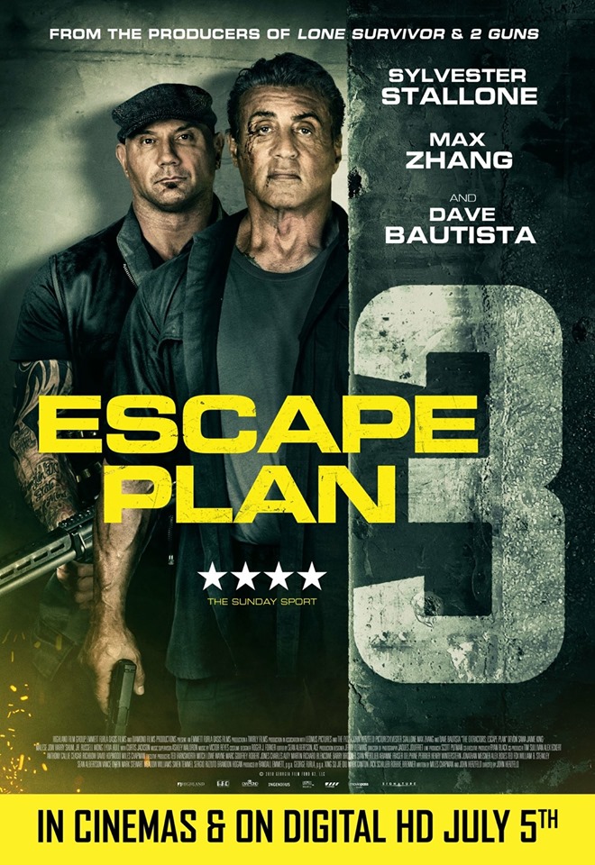 EVASION 3   (ESCAPE PLAN 3) 58n10