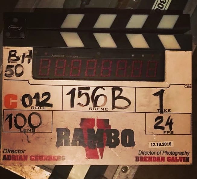 RAMBO V LAST BLOOD (  photos - tournage )  70701310