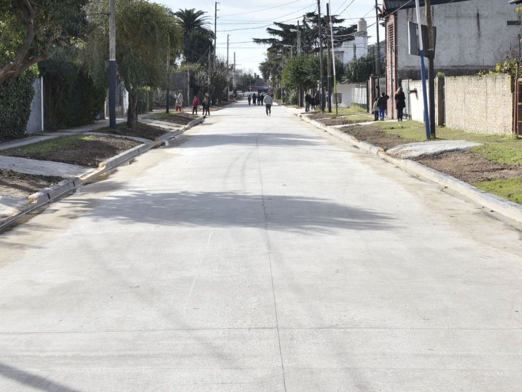 Malvinas Argentinas: nuevos pavimentos que unen localidades 20190610