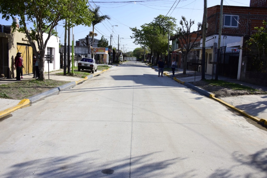 Malvinas Argentinas: nuevos pavimentos en Los Polvorines. Img-2162