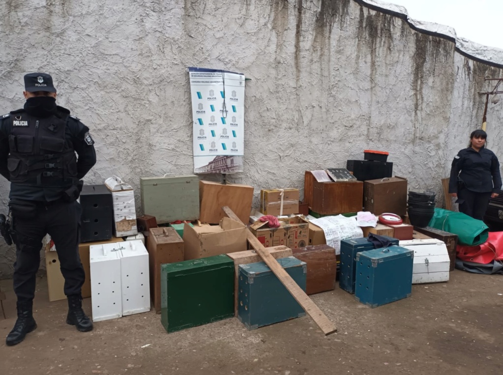 Malvinas Argentinas: Un hombre detenido por realizar riñas de gallos. Img-2339
