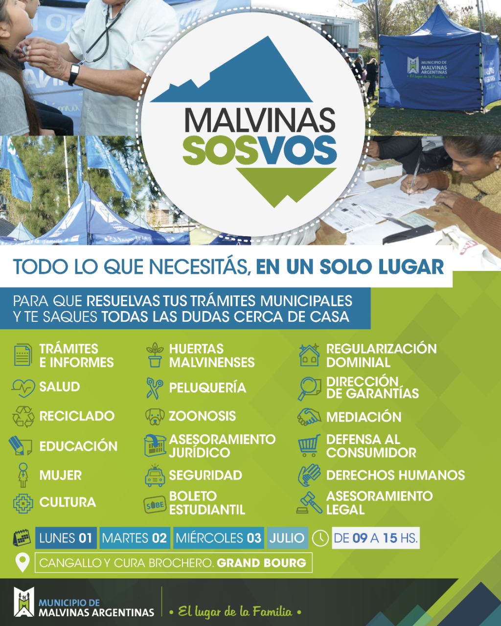 Malvinas Argentinas: operativo “Malvinas sos vos”. Malvin11