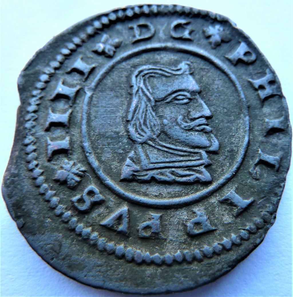 16 Maravedíses de Felipe IV. Granada.1662 P1160930
