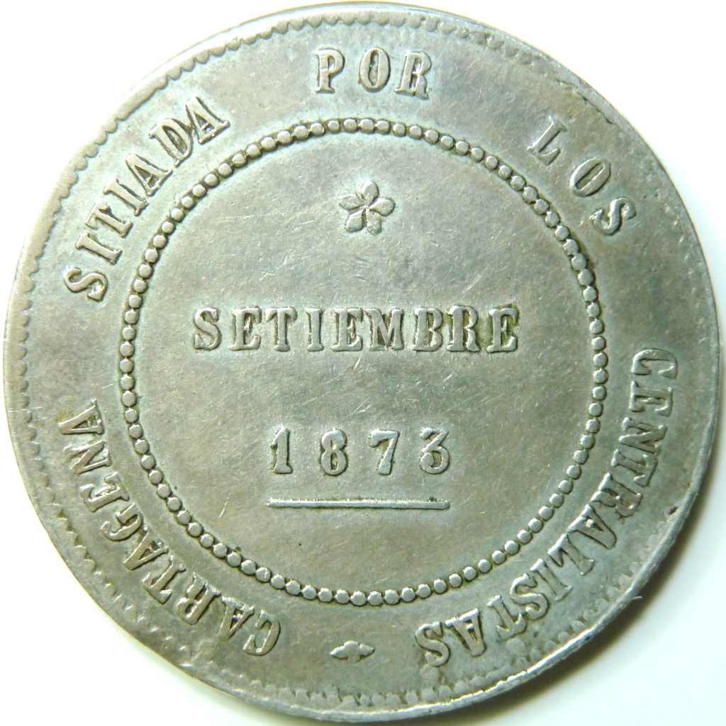 5 pesetas cantonales. 1873  P1180311