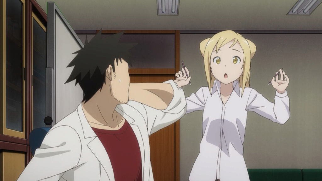 Demi-chan wa Kataritai | x264 | dual lat-jap | sub:español |  [13/13] Cap_de12