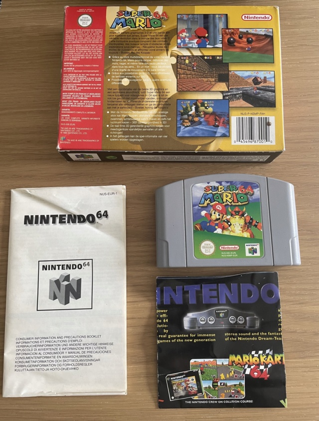 [Vds] Jeux Switch + Classiques Nintendo, ajout Mario 64 Img_7011