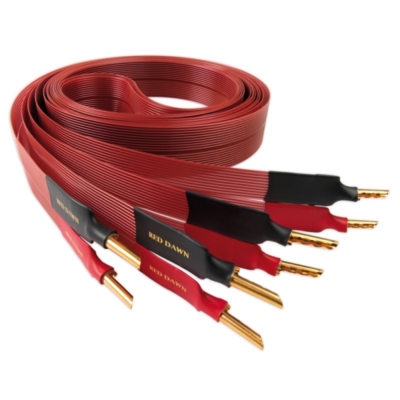 Nordost Red Dawn Speaker Cable (2.5m x 2) With Banana Made in USA (PL) 10812