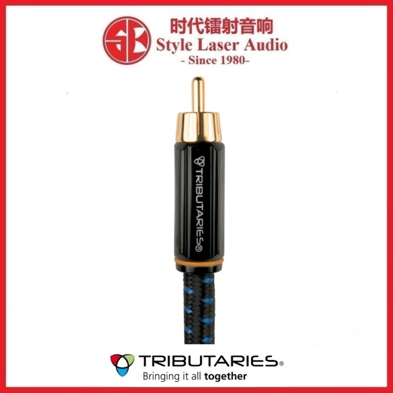 Tributaries 4AD Digital Coaxial Audio Cable 2Meter Assembled in USA 4ad210